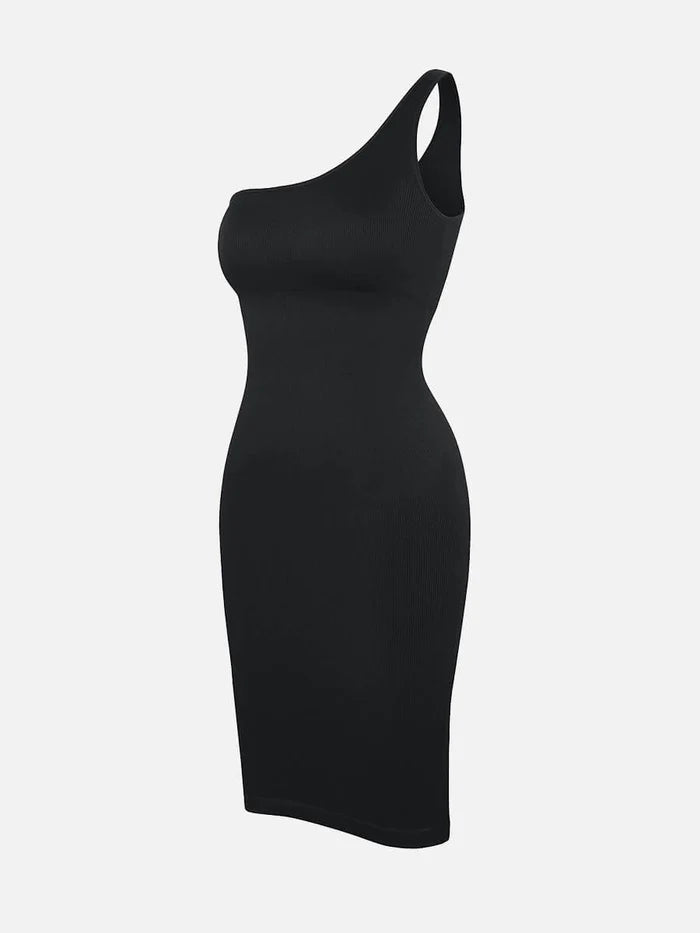 JetSetShape™ Seamless Eco-friendly Shaper Dress (One Shoulder Style)