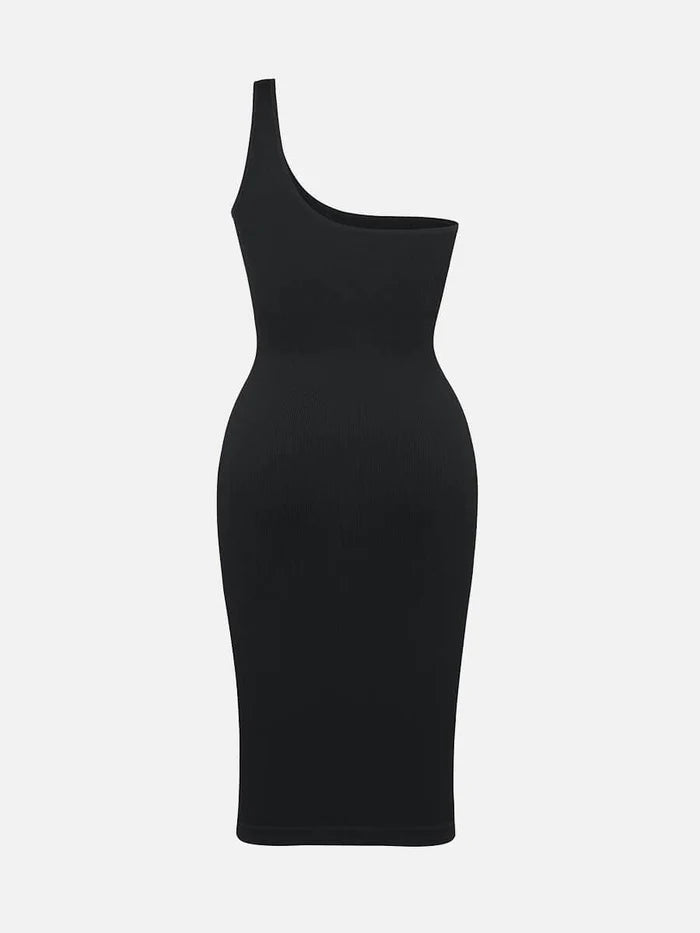 JetSetShape™ Seamless Eco-friendly Shaper Dress (One Shoulder Style)