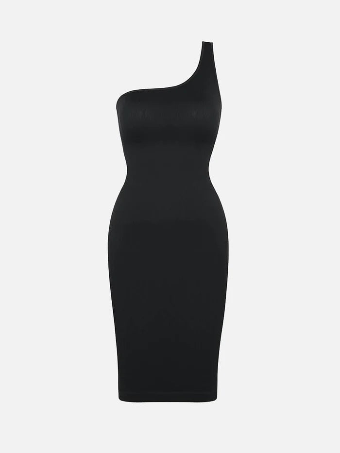 JetSetShape™ Seamless Eco-friendly Shaper Dress (One Shoulder Style)