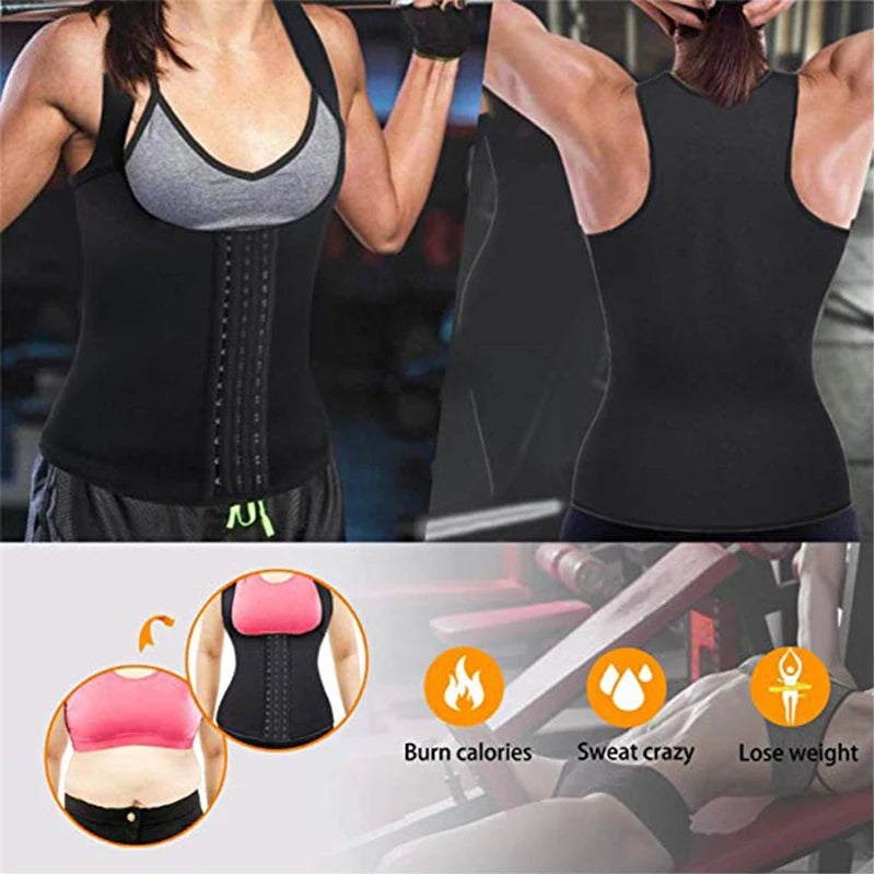 JetSetShape™ Body Slimming Waist Trainer Sweat Vest