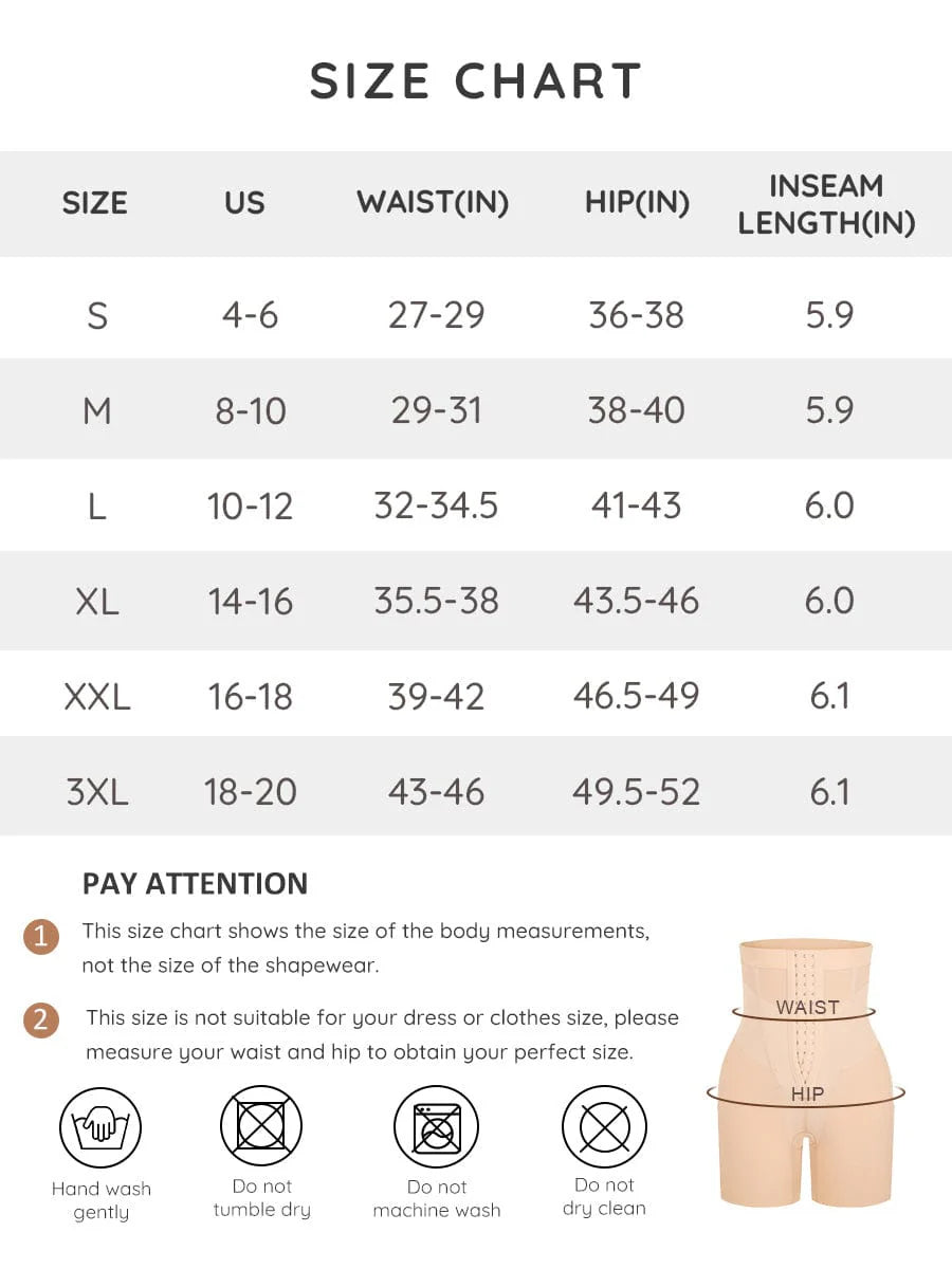 JetSetShape™ Seamless Butt Lifter Shapewear (Anti-Slip)