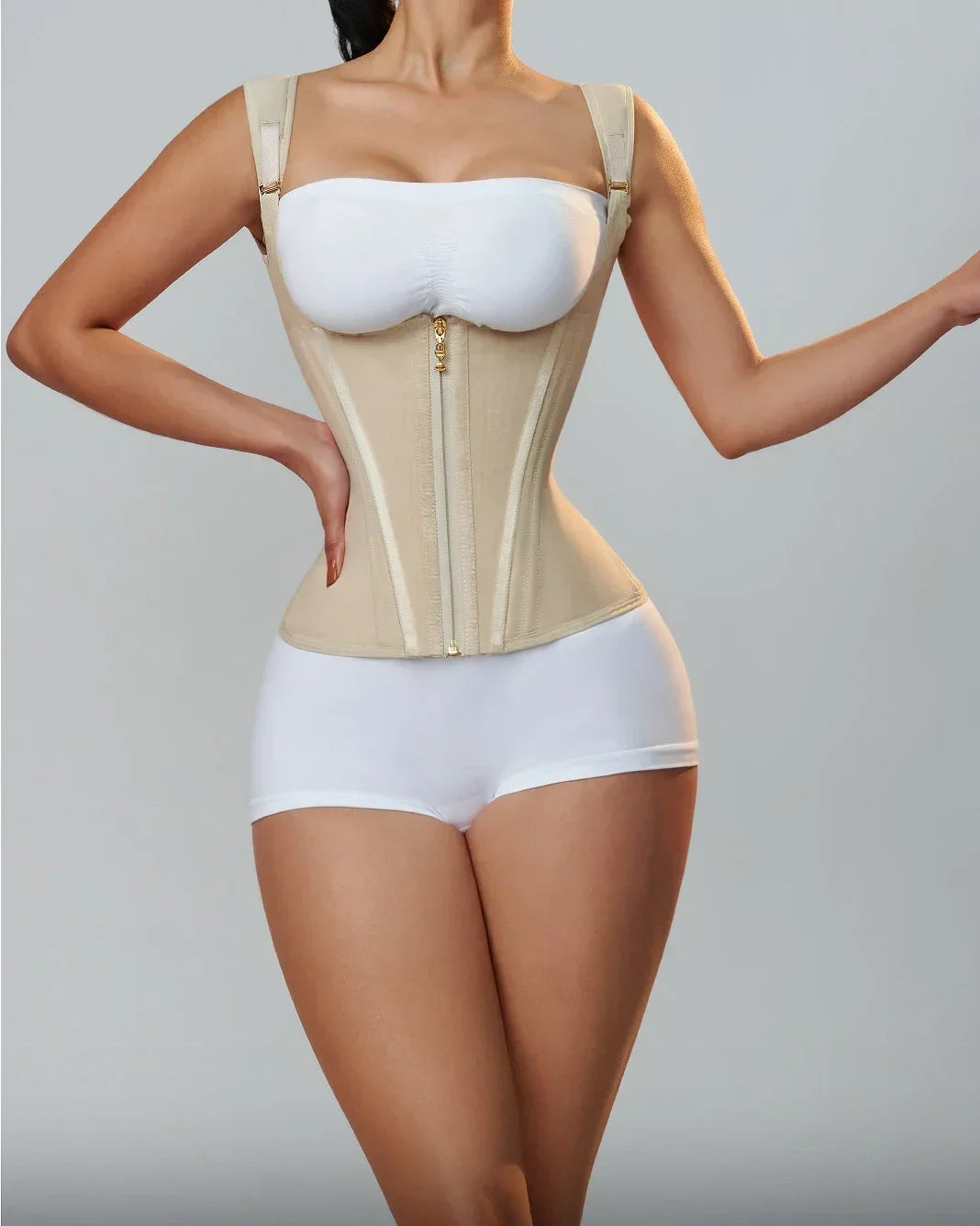JetSetShape™ Fajas Colombianas Double Compression Vest