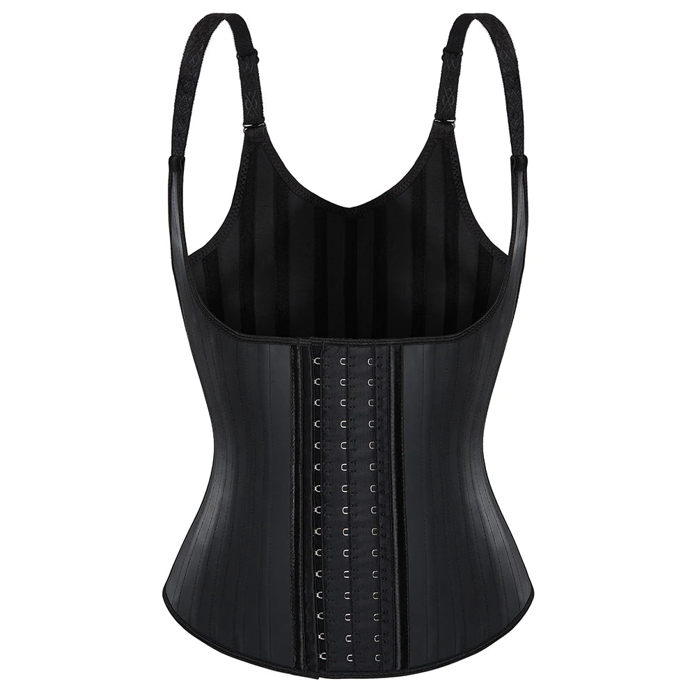 JetSetShape™ 25 Steel Bone Latex Waist Trainer Vest