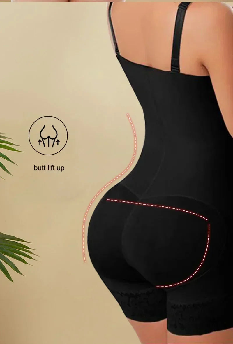 JetSetShape™ AfruliA Colombian Body Shaper Butt Lifter