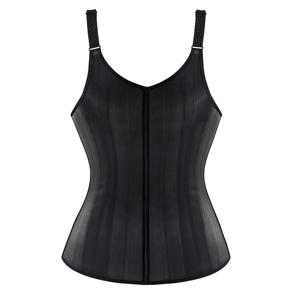 JetSetShape™ 25 Steel Bone Latex Waist Trainer Vest
