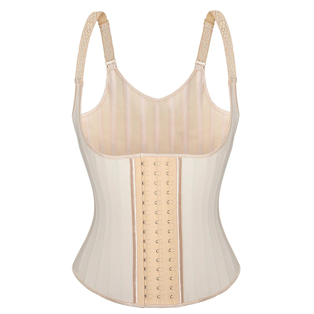 JetSetShape™ 25 Steel Bone Latex Waist Trainer Vest