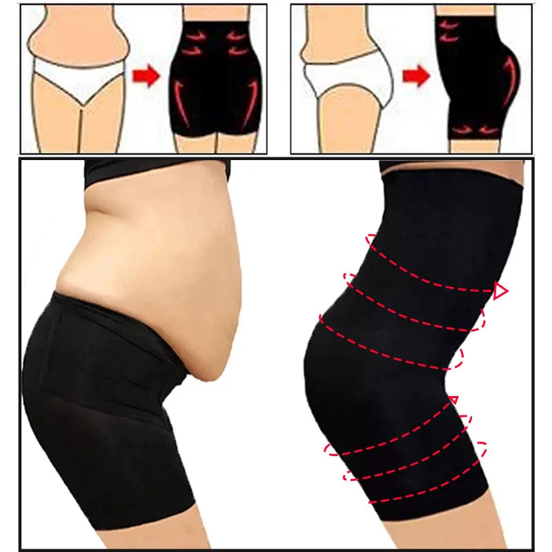JetSetShape High Waist Cotton Blend Control Panties