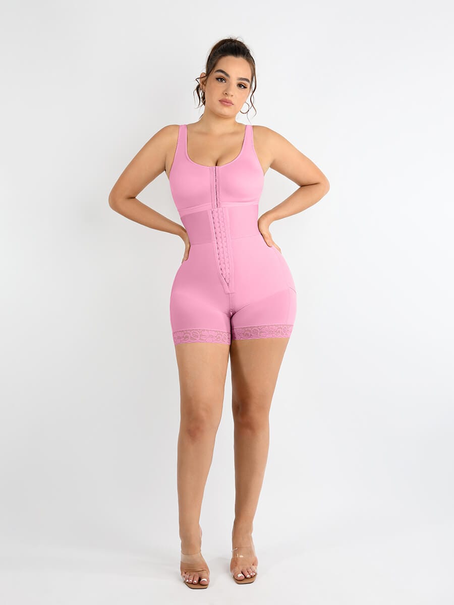 JetSetShape™ 3-Bones Triple-Belt High Waist Shaper Shorts