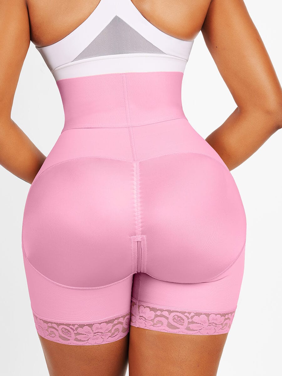 JetSetShape™ 3-Bones Triple-Belt High Waist Shaper Shorts
