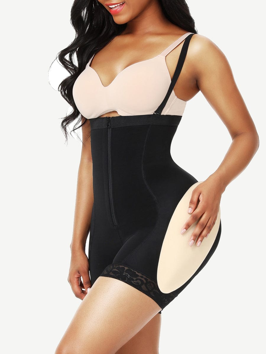 JetSetShape™ 3-Bones Triple-Belt High Waist Shaper Shorts