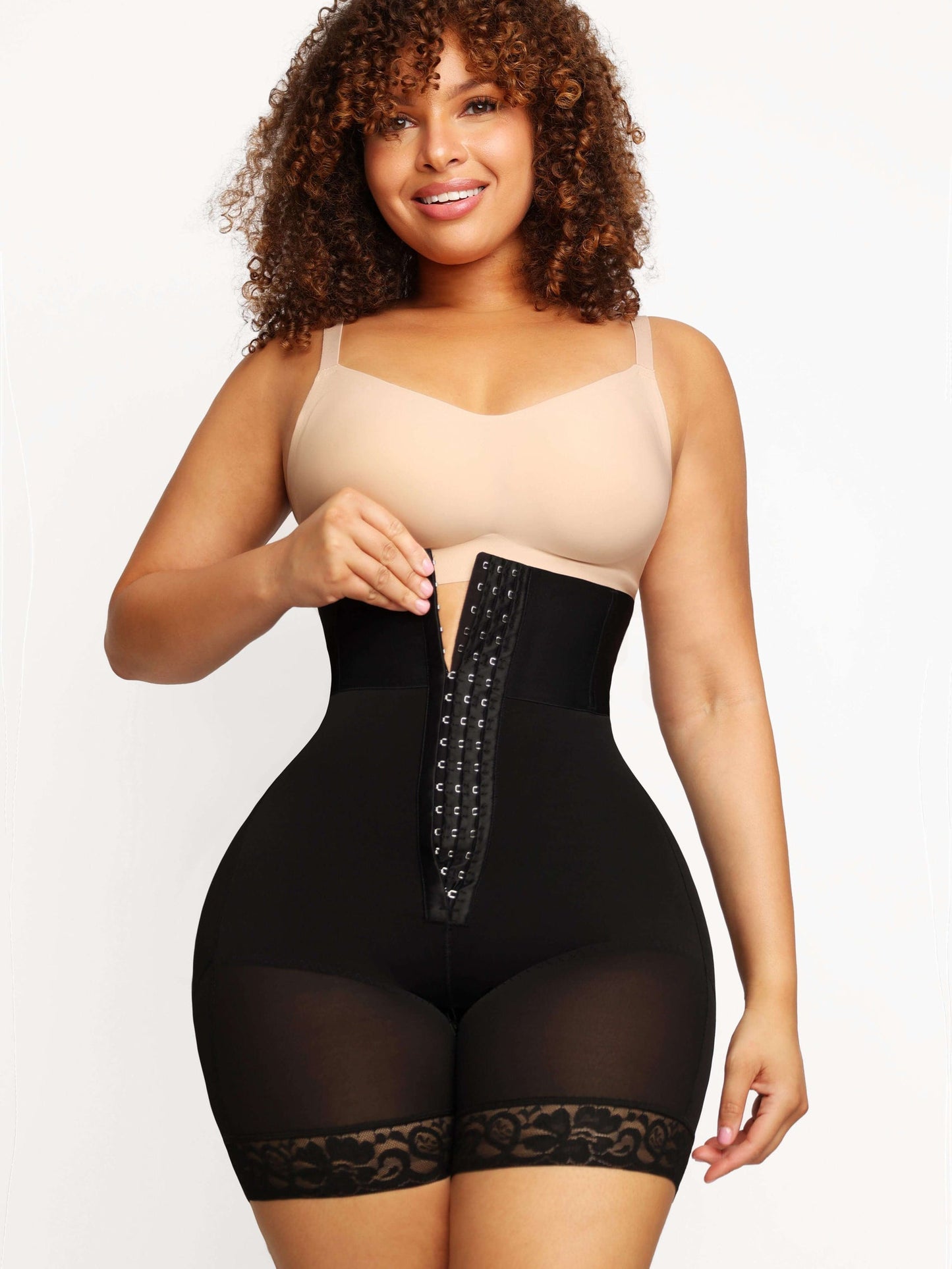 JetSetShape™ 3-Bones Triple-Belt High Waist Shaper Shorts