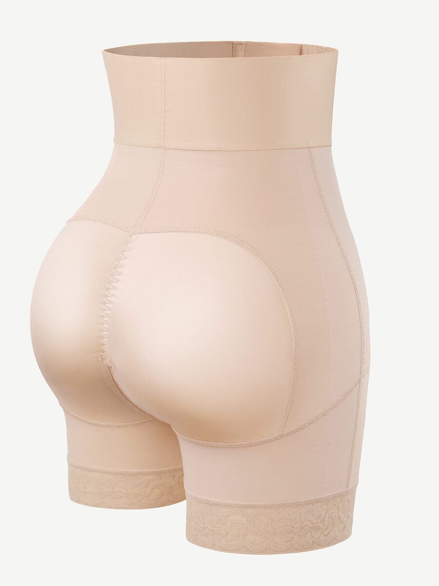 JetSetShape™ 3-Bones Triple-Belt High Waist Shaper Shorts