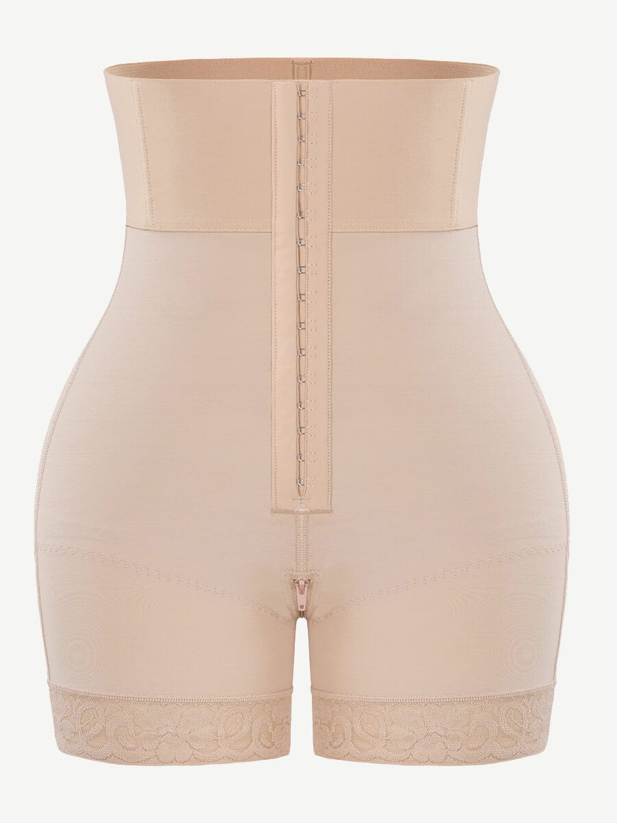 JetSetShape™ 3-Bones Triple-Belt High Waist Shaper Shorts