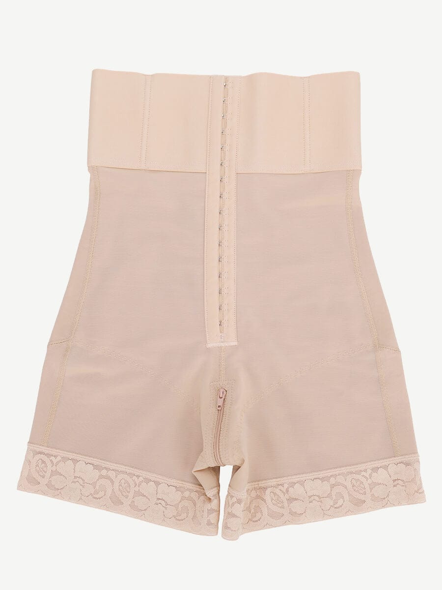 JetSetShape™ 3-Bones Triple-Belt High Waist Shaper Shorts