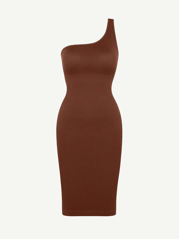 JetSetShape™ Seamless Eco-friendly Shaper Dress (One Shoulder Style)