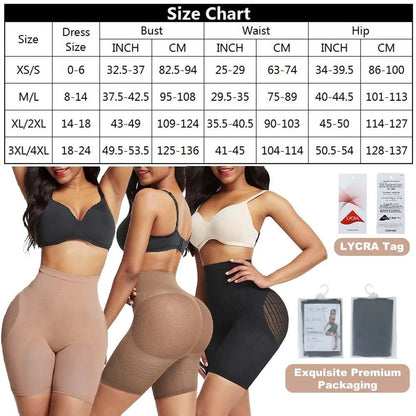 JetSetShape™ High Waist Happy Butt Seamless Panty Shaper Curve Creator
