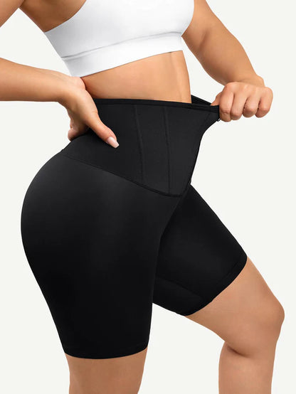 JetSetShape™ Latex Shorts Tummy Control with YKK zipper