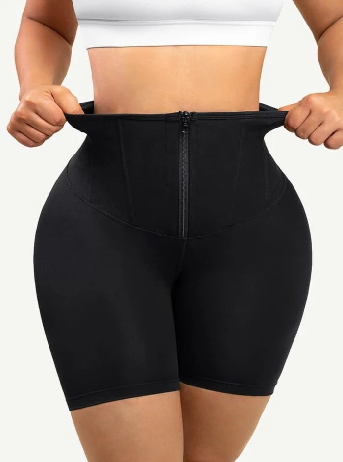 JetSetShape™ Latex Shorts Tummy Control with YKK zipper