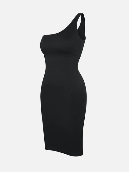 JetSetShape™ Seamless Eco-friendly Shaper Dress (One Shoulder Style)