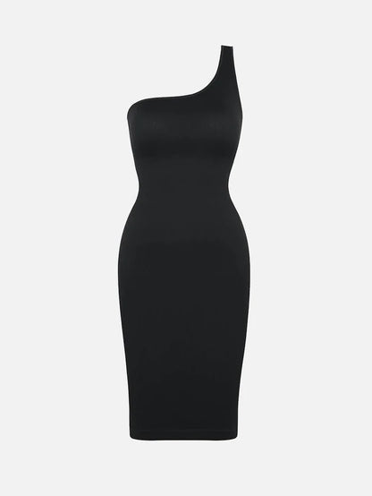 JetSetShape™ Seamless Eco-friendly Shaper Dress (One Shoulder Style)