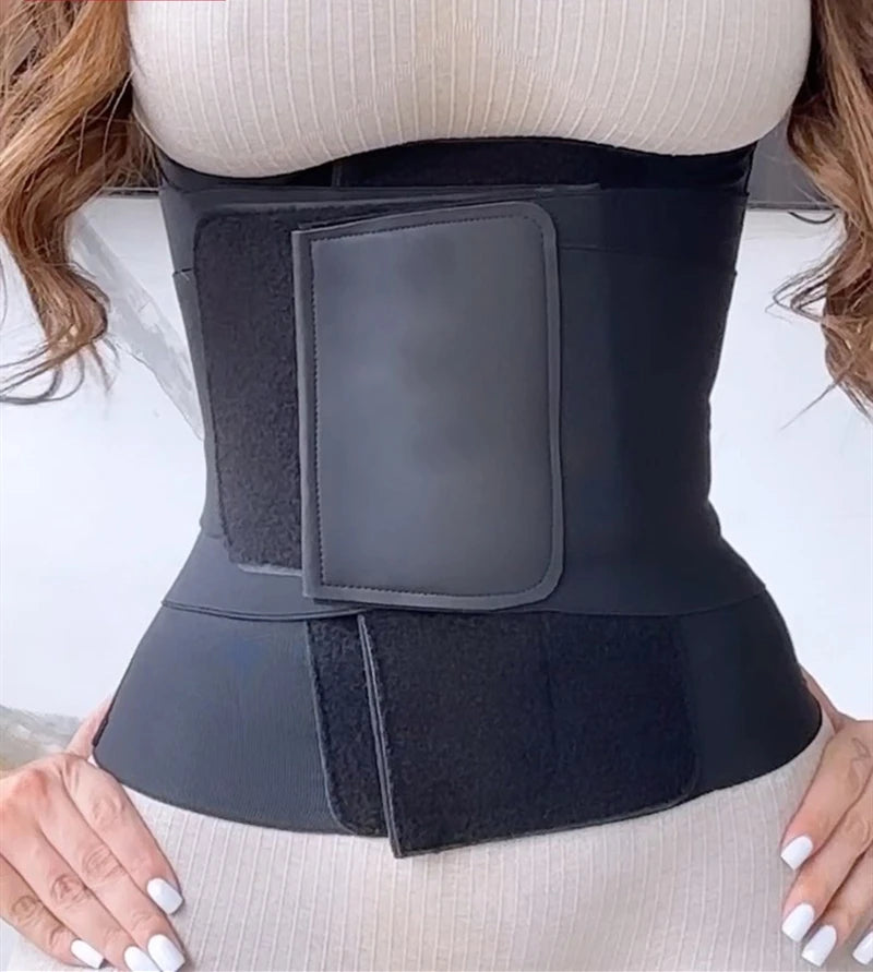 JetSetShape™ Sticky Hourglass Sauna Sweat Waist Trainer