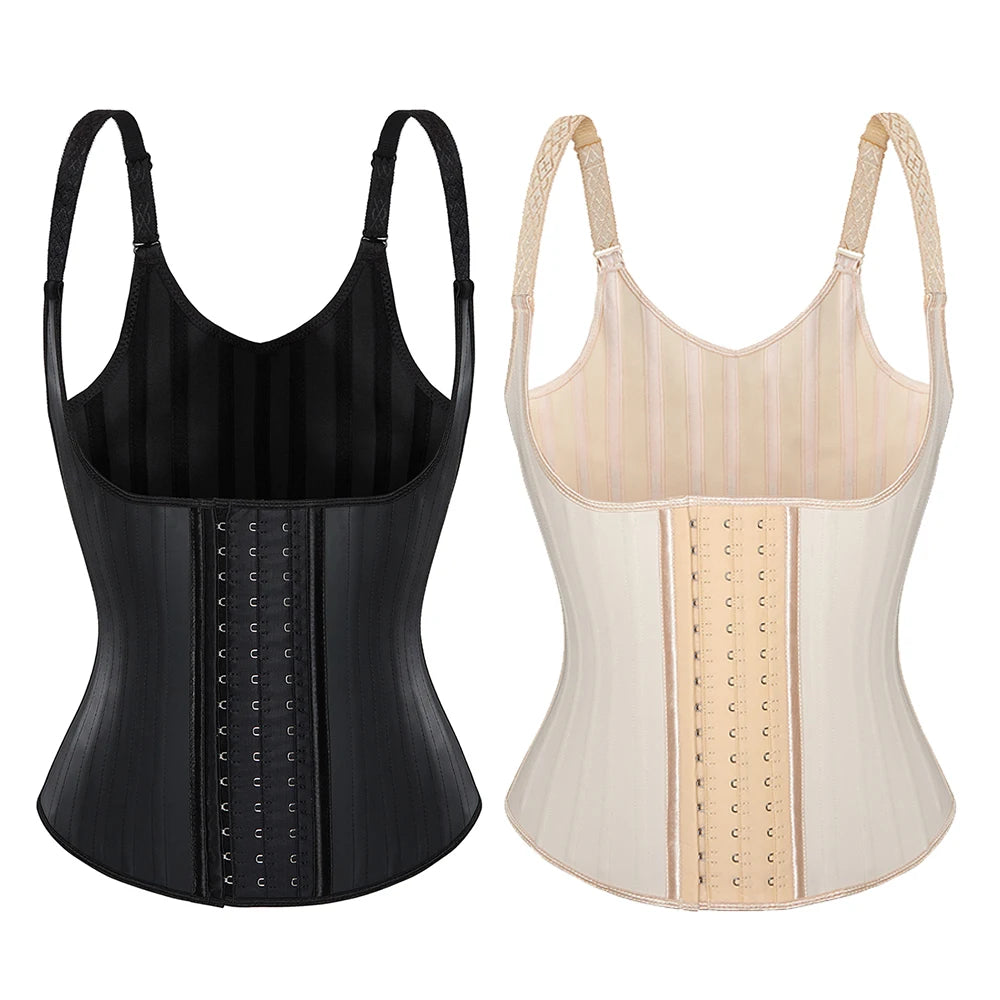 JetSetShape™ 25 Steel Bone Latex Waist Trainer Vest