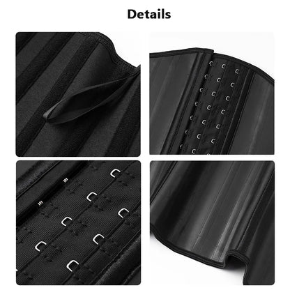 JetSetShape™ 25 Steel Bone Latex Waist Trainer