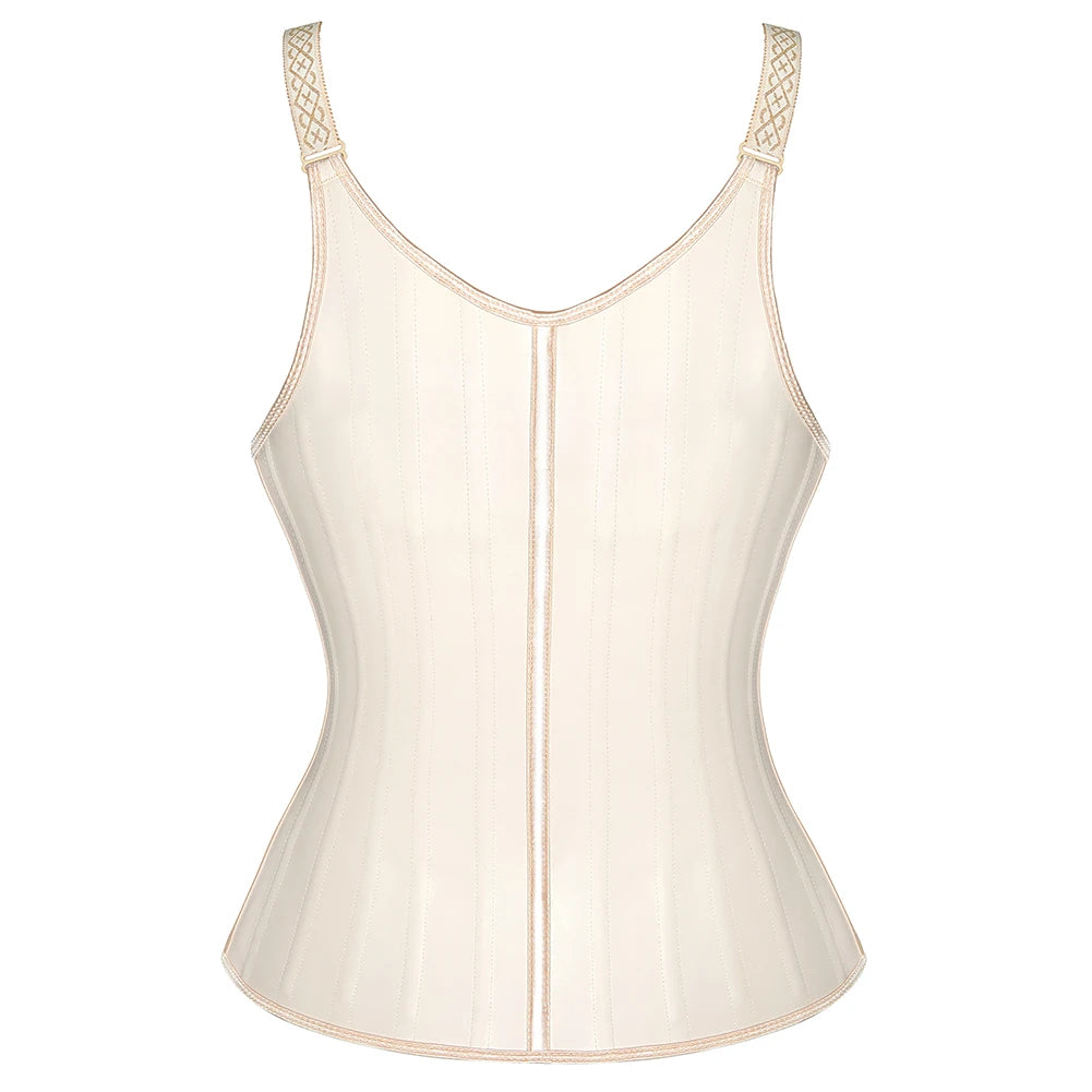 JetSetShape™ 25 Steel Bone Latex Waist Trainer Vest