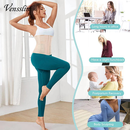 JetSetShape™ Waist Trainer Corset Slimming Belt