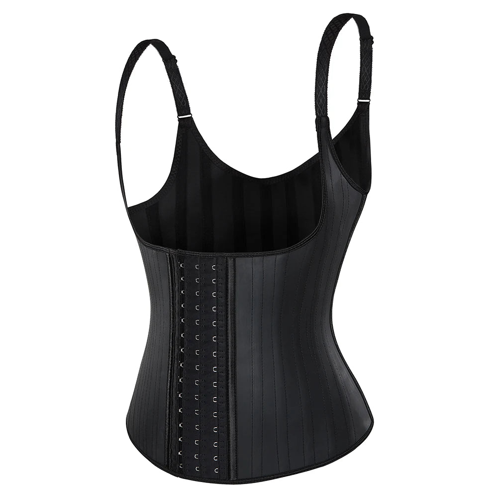 JetSetShape™ 25 Steel Bone Latex Waist Trainer Vest