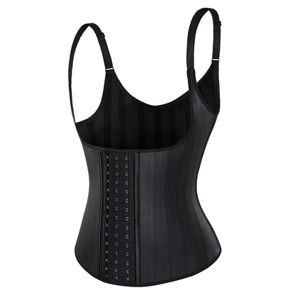 JetSetShape™ 25 Steel Bone Latex Waist Trainer Vest