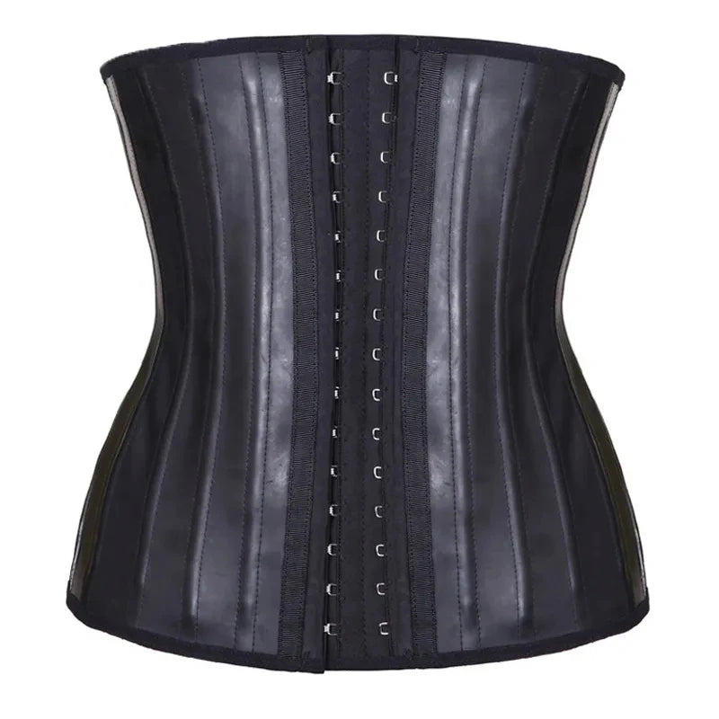 JetSetShape™ Latex Waist Trainer Corset 25 Steel Bone