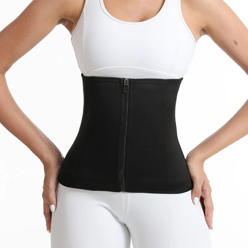 JetSetShape™ BurVogue Waist Trainer Sweat Belt Sauna Corset