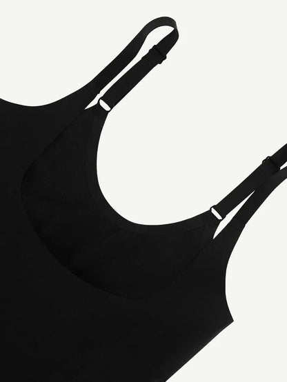 JetSetShape™ Seamless Open-Bust Abdomen Flattening Mid-Thigh Bodysuit