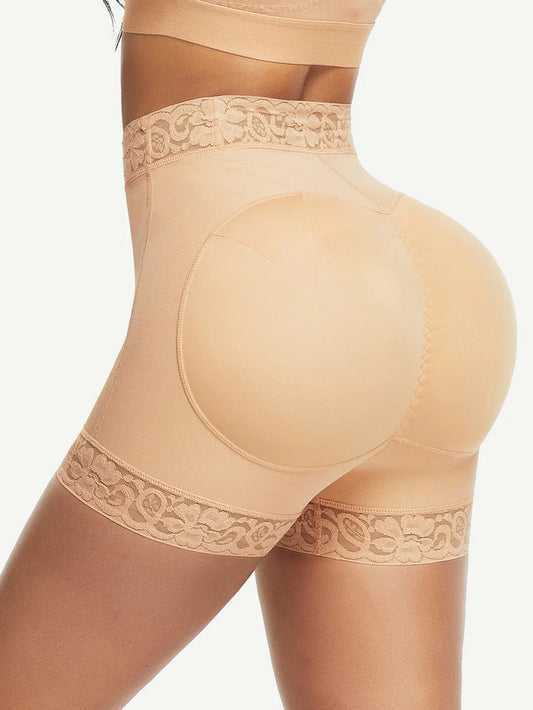 JetSetShape™ High Waist Lace Butt Enhancer Panty