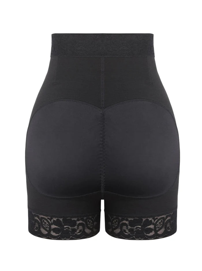 JetSetShape™ Front Zipper High Waist Butt Lifter Shorts