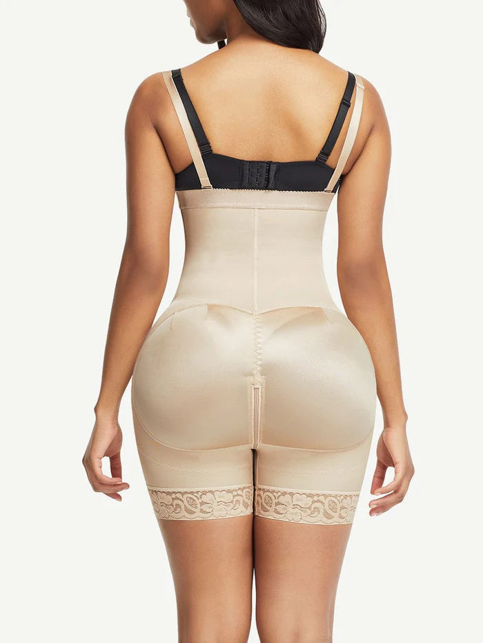 JetSetShape™ Pretty Side-Zip Detachable Strap Body Shaper