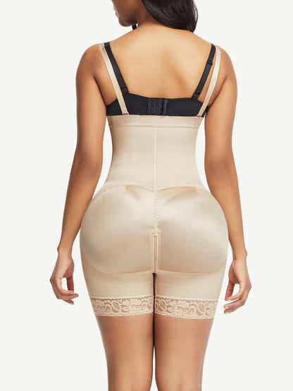 JetSetShape™ Pretty Side-Zip Detachable Strap Body Shaper
