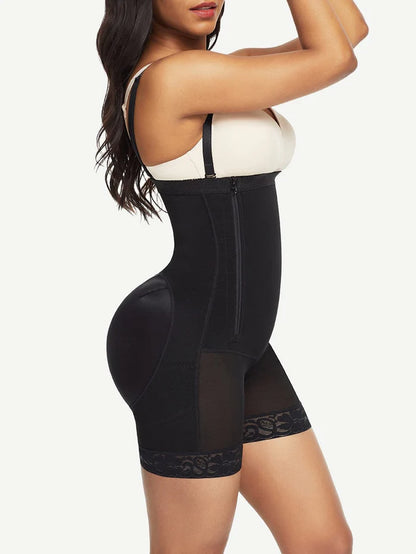 JetSetShape™ Pretty Side-Zip Detachable Strap Body Shaper