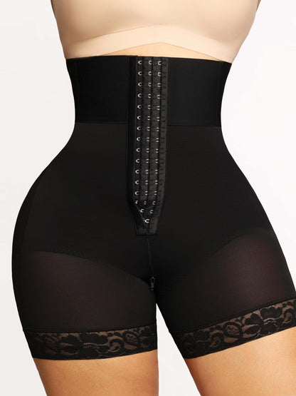 JetSetShape™ 3-Bones Triple-Belt High Waist Shaper Shorts
