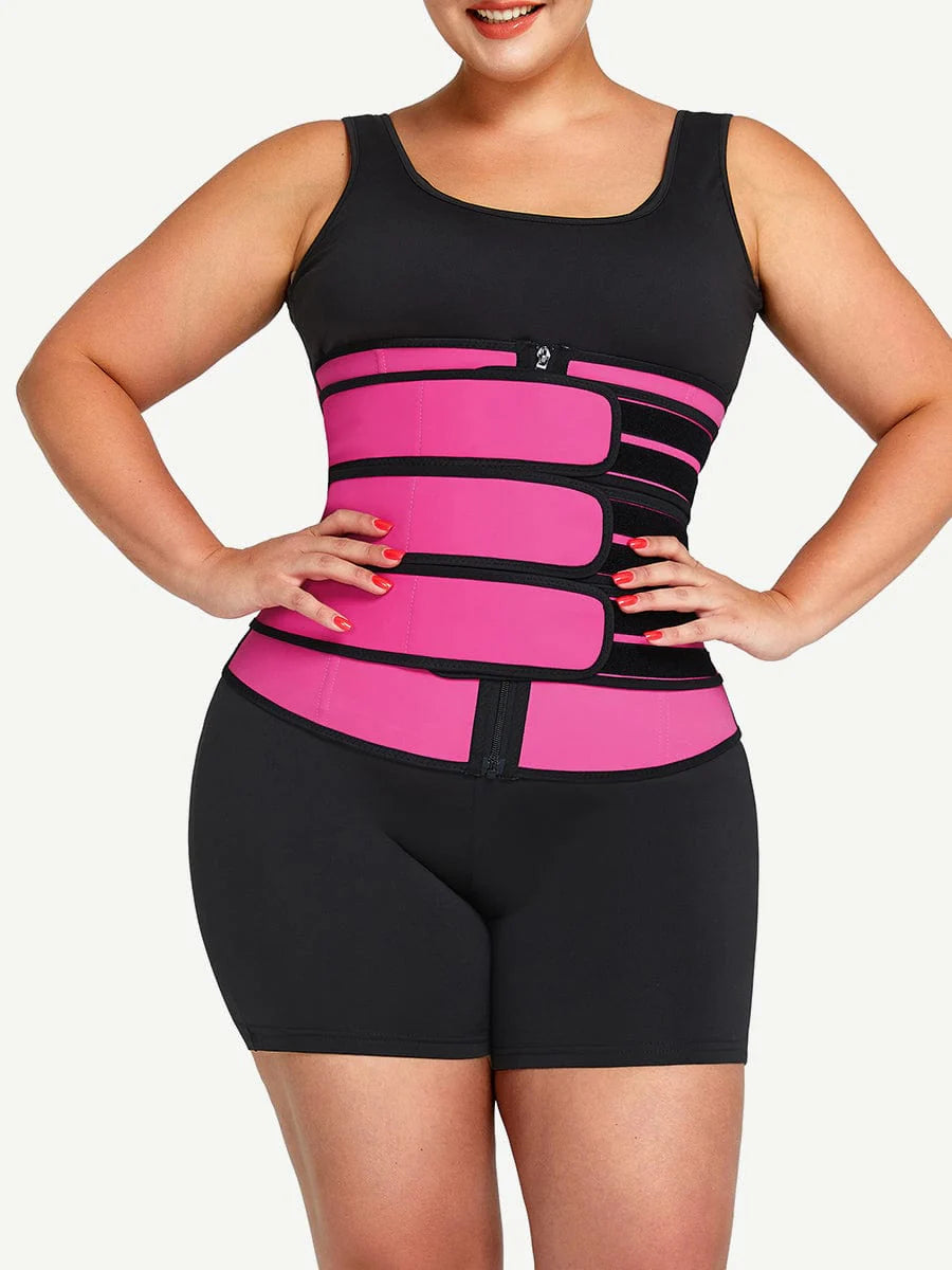 JetSetShape™ Latex Waist Trainer with 7 Steel Bones